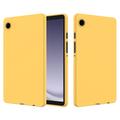 Custodia in silicone liquido per Samsung Galaxy Tab A11 - Gialla