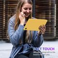 Custodia in silicone liquido per Samsung Galaxy Tab A11 - Gialla