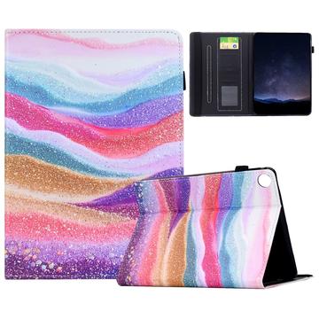 Custodia Smart Folio per Samsung Galaxy Tab A11/A9 - Sabbia arcobaleno