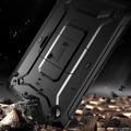 Custodia ibrida Supcase Unicorn Beetle Pro per Samsung Galaxy Tab A11 - Nera