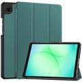 Custodia Smart Folio per Samsung Galaxy Tab A11/A9 serie Tri-Fold - Verde scuro