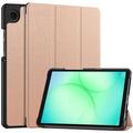 Custodia Smart Folio serie Tri-Fold per Samsung Galaxy Tab A11 - Oro rosa