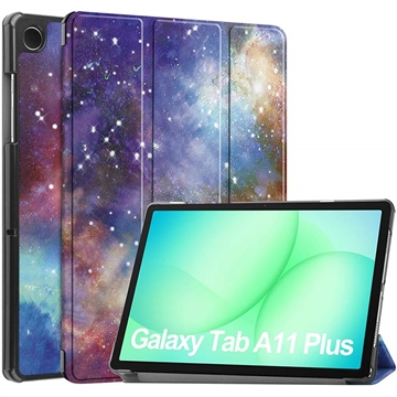 Custodia Smart Folio serie Tri-Fold per Samsung Galaxy Tab A11+ - Galassia