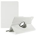 Custodia a Libro Rotante 360 per Samsung Galaxy Tab A11+ - Bianca