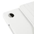 Custodia a Libro Rotante 360 per Samsung Galaxy Tab A11+ - Bianca