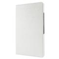 Custodia a Libro Rotante 360 per Samsung Galaxy Tab A11+ - Bianca