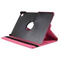 Custodia a Libro Rotante 360 per Samsung Galaxy Tab A11+ - Rosa Neon