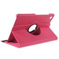 Custodia a Libro Rotante 360 per Samsung Galaxy Tab A11+ - Rosa Neon
