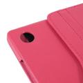 Custodia a Libro Rotante 360 per Samsung Galaxy Tab A11+ - Rosa Neon