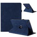 Custodia intelligente rotante a 360 Samsung Galaxy Tab A11+/A9+ con slot per carte - Blu scuro