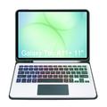 Custodia con tastiera Bluetooth per Samsung Galaxy Tab A11+ - Verde scuro