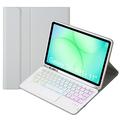 Custodia con tastiera Bluetooth per Samsung Galaxy Tab A11+ - Grigia