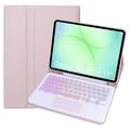 Samsung Galaxy Tab A11+ Bluetooth Keyboard Case (Open Box - Bulk Satisfactory) - Pink