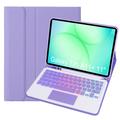 Custodia con tastiera Bluetooth per Samsung Galaxy Tab A11+ - Viola