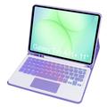 Custodia con tastiera Bluetooth per Samsung Galaxy Tab A11+ - Viola