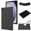 Custodia in silicone liquido per Samsung Galaxy Tab A11+ - Nera