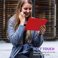 Custodia in silicone liquido per Samsung Galaxy Tab A11+ - Rossa