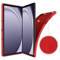 Custodia in silicone liquido per Samsung Galaxy Tab A11+ - Rossa