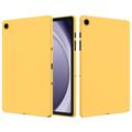 Custodia in silicone liquido per Samsung Galaxy Tab A11+ - Gialla