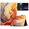 Custodia Smart Folio per Samsung Galaxy Tab A11+/A9+ - Farfalle arancioni
