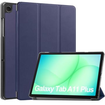 Custodia Smart Folio per Samsung Galaxy Tab A11+ serie Tri-Fold - Blu scuro