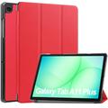 Custodia Smart Folio serie Tri-Fold per Samsung Galaxy Tab A11+ - Rossa