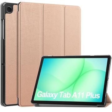 Custodia Smart Folio serie Tri-Fold per Samsung Galaxy Tab A11+ - Oro rosa