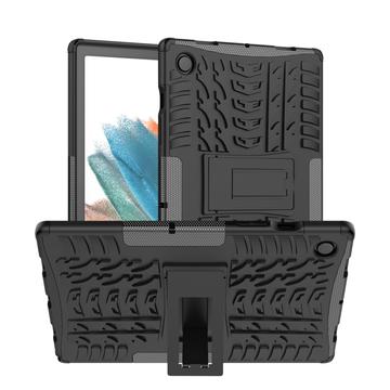 Samsung Galaxy Tab A8 10.5 (2021) Anti-Slip Hybrid Case with Kickstand - Black