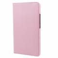 Custodia a Libro Rotante 360 per Samsung Galaxy Tab A9/A11 - Rosa