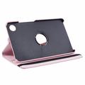 Custodia a Libro Rotante 360 per Samsung Galaxy Tab A9/A11 - Rosa