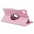 Custodia a Libro Rotante 360 per Samsung Galaxy Tab A9/A11 - Rosa
