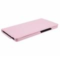 Custodia a Libro Rotante 360 per Samsung Galaxy Tab A9/A11 - Rosa