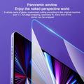 Samsung Galaxy Tab A9/A11 HD Protezione dello schermo in vetro temperato con strumento di rimozione automatica della polvere - 9H