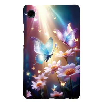 Custodia in TPU Stylish Ultra Sottile per Samsung Galaxy Tab A9 - Farfalla floreale