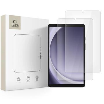 Protezione dello schermo in vetro temperato Samsung Galaxy Tab A9/A11 Tech-Protect Glass Fit+ - 2 pz. - Chiaro