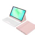 Custodia con tastiera Bluetooth Samsung Galaxy Tab A9/A11 Tech-Protect SmartCase - Rosa
