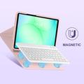 Custodia con tastiera Bluetooth Samsung Galaxy Tab A9/A11 Tech-Protect SmartCase - Rosa
