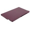Custodia a Libro Rotante 360 per Samsung Galaxy Tab A9+ - Viola