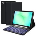 Custodia con tastiera Bluetooth Samsung Galaxy Tab A9+/A11+ Tech-Protect SmartCase - Nera