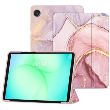 Custodia Folio Tri-Fold Tech-Protect SmartCase per Samsung Galaxy Tab A9+/A11+ - Marmo