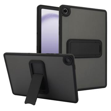 Custodia ibrida antiurto per Samsung Galaxy Tab A9+ con supporto - Nera