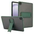 Custodia ibrida antiurto per Samsung Galaxy Tab A9+ con supporto - Verde
