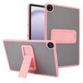 Custodia ibrida antiurto per Samsung Galaxy Tab A9+ con supporto - Rosa