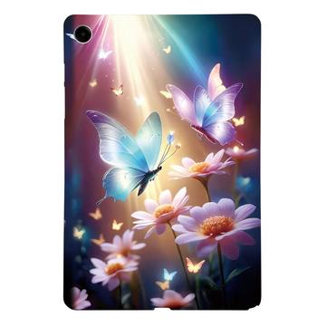 Custodia in TPU Stylish Ultra Sottile per Samsung Galaxy Tab A9+ - Farfalla floreale