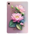 Custodia in TPU Stylish Ultra Sottile per Samsung Galaxy Tab A9+ - Rosa Fiore