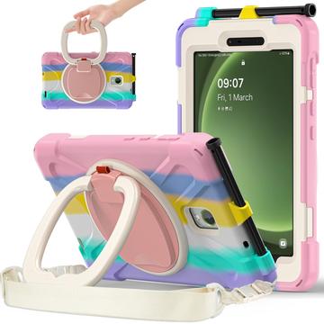 Custodia con Cinturino da Polso Heavy Duty 360 per Samsung Galaxy Tab Active5 - Colori Vivaci
