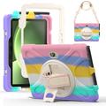 Custodia con Cinturino da Polso Heavy Duty 360 per Samsung Galaxy Tab Active5 Pro - Colori Vivaci