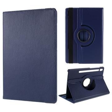 Custodia rotante Folio 360 Samsung Galaxy Tab S10 FE+ - Blu scuro