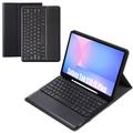 Custodia con tastiera Bluetooth per Samsung Galaxy Tab S10 FE+ - Nera