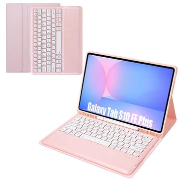 Custodia con tastiera Bluetooth per Samsung Galaxy Tab S10 FE+